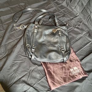 Leather Coach Shoulder Bag with Protection Bag
